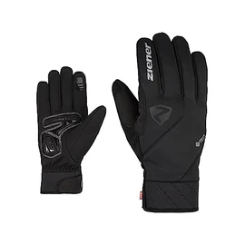 Ziener Donni GTX INF PR Men's Winter Cycling Gloves, Primaloft, Gore-Tex Infinium, Black, 8