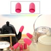 NentMent 10 Pack Glass Teapot Spout Dust Cover Rubber Tea