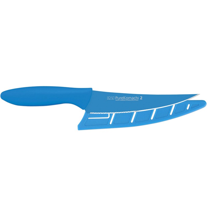 Pure Komachi 2 Series Serrated Multi-Utility Knife blue