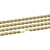 Wippermann 11sg 11 Speed Chain, Gold, 118 Left