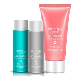 Holika Pig Nose Puntos Negros 3 Pasos Anti Acne Aclarante Tipo De Piel Normal