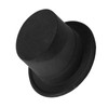 SUXINRY Magician's Top Hat for Adults, Black Color, Unisex, All