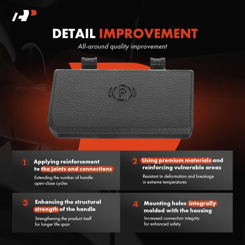 A-Premium Parking Brake Release Handle Compatible with Dodge Ram 1500