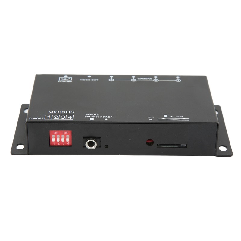 Vehicle Digital Video Recorder 4 Channel 720P DC9‑36V Universal Mini