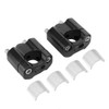 1 Pair Handlebar Riser Mount Clamp, KIMISS Motorcycle Handlebar Mount