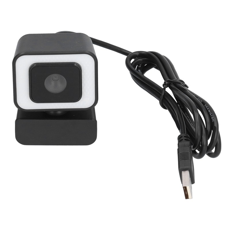 USB Webcam 1080p 30fps 360° Rotation HD USB Camera with
