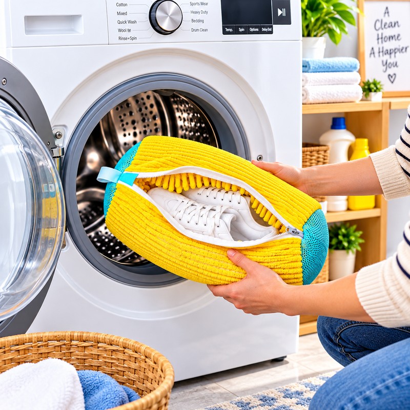 2 Packs Shoe Washing Bag for Laundry Machine – Protective