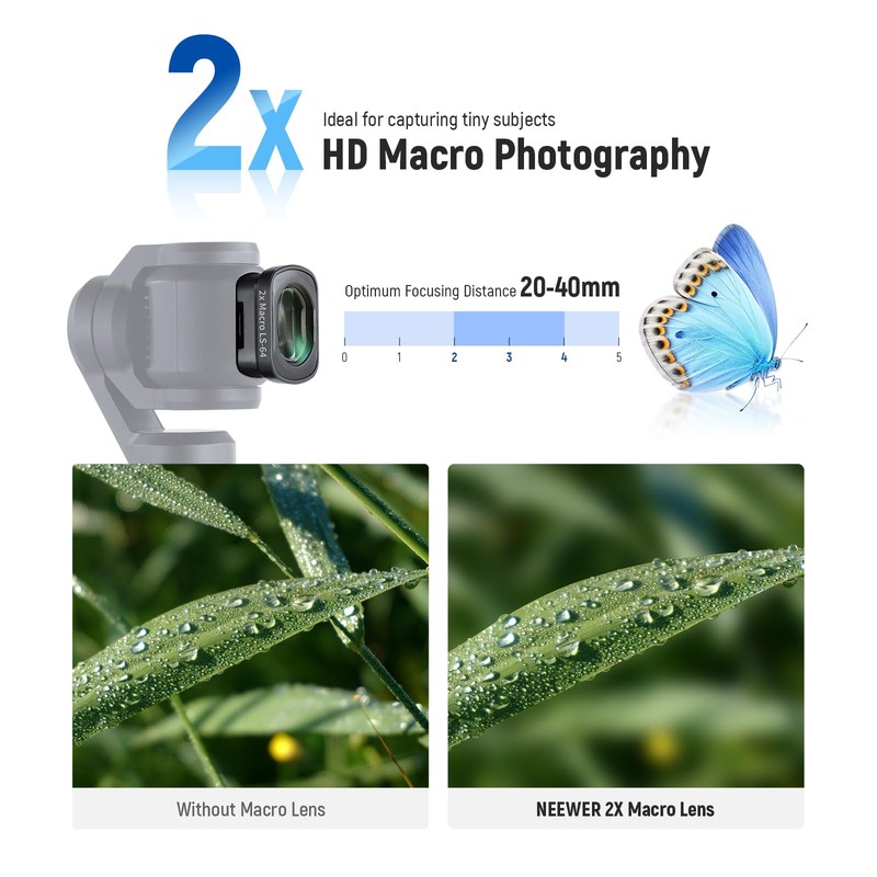 Neewer ND Filter Set (6 Pack) Compatible with DJI Osmo