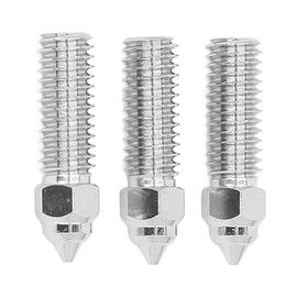 3D Printer Nozzle Kit Extruder with 3Pcs Extruder Nozzle1.75 Dia for Anycubic Vyper Kobra Sovol Sv06 Plus Sv07 (1.75/0.6mm)