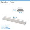 2 Pack Shower Door Magnet - 2-1/2" Long Glass Door