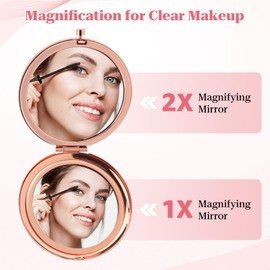 Farewell Gifts for Coworkers Women Compact Mirror for Purse Retirement Pocket Mirror Coworker Leaving Gift New Job Gifts for Women Going Away Gift for Coworkers Woman Colleagues Work Bestie Present