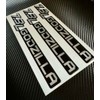 Generic Set of (3) Gel-Coated 7.3L Badge Name Plate Logo