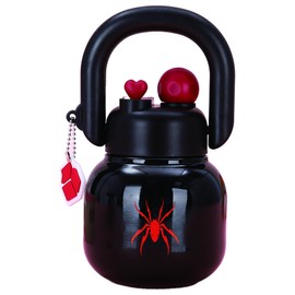 FunnyGifts Insulated Water Bottle with Straw Lid, Handle, Stainless Steel Water Bottle for Fitness and Sports BPA Free