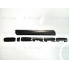 GMC Overlay 4PCS Matte black Door Rear Sierra Elevation Emblem