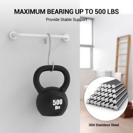 12 Inch Grab Bars for Wall White, Safety Shower Grab Bars for Seniors Elderly Handicapped, Handicap Grab Bars for Shower with Concealed Screws, Tesuchan