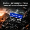 Pack 2 MicroSD EdaGyee de 256 GB Clase 10 U3