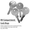 4Pcs CH506 Replacement Keys for Truck Tool Box,Universal Keys Compatible