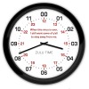 Unbranded FUNNY 24 Hour Zulu Time WALL CLOCK - Military
