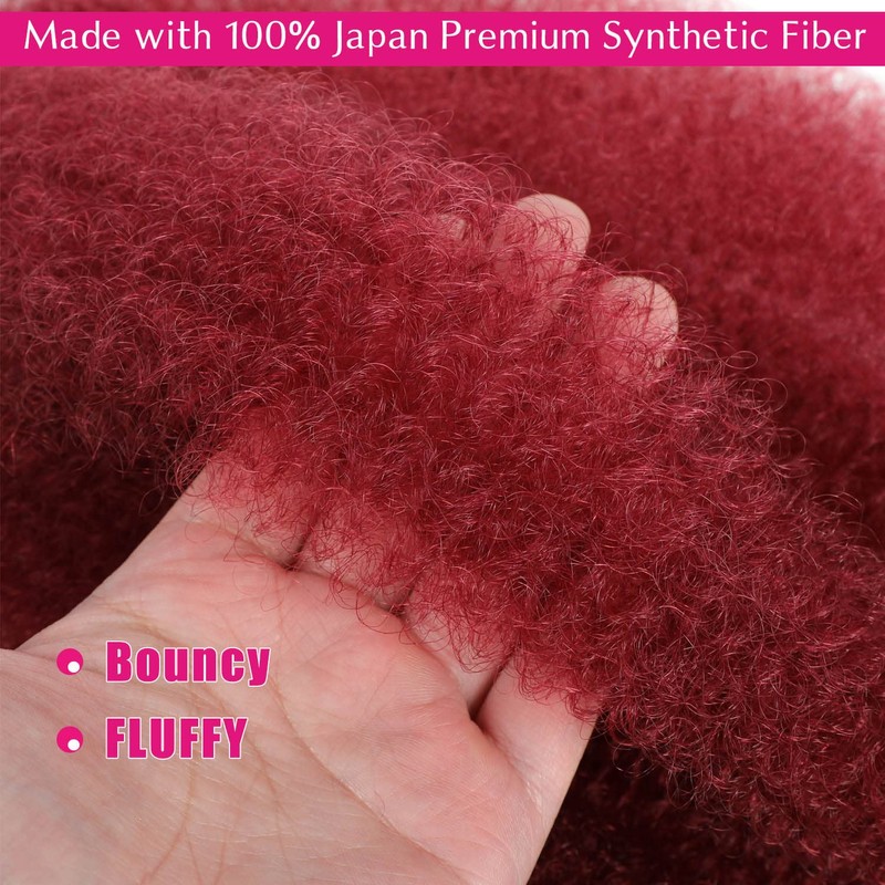 Marley Twist Braiding Hair 18 Inch 3 Packs Pre-separated Springy