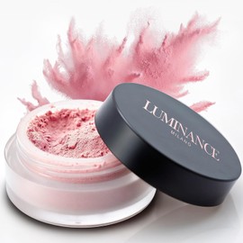 Polvos Sueltos Minerales Original Ultra Pink Para Maquillaje Facial: Control De Grasa, Difuminador De Poros, Acabado Mate Sin Pliegues, Ultra Pink