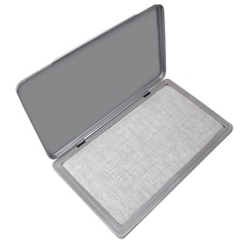 Metal Case Stamp Pad Large Size, Dry - Size: 3" x 6" - Choose from 15 Ink Colors