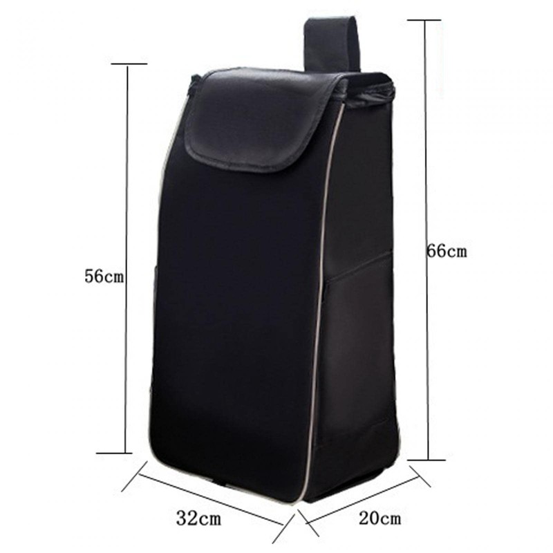 koolsoo Shopping Cart Replacement Storage Bag Trolley Bag Oxford Fabric