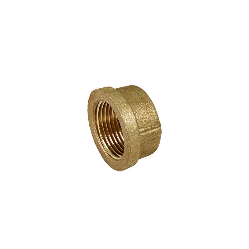 Supply Giant CSDB0018 1/8 in. Lead-Free Brass Pipe Cap for