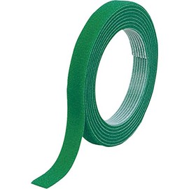 TRUSCO Magic Band Binding Tape Double Sided 10 mm Wide x Long 30 m mkt10 W , Green