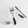 Eyelash Curler with Eyelash Brush and 4 Rubber Refill Pads