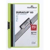 Durable Duraclip 60 Clipfile for 1-60 A4 Sheets - Green