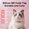 QR Code Cat Tag, Modifiable Pet Online Profile, Multiple Emergency