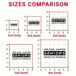 3 Pcs Our Final Chapter Seniors Season 20 Episode 26 Sticker, Class of 2026 Graduation Vinyl Decal for Laptop, Water Bottle, Scrapbook, High School & College Senior Gift (Normal, 7 Inch)