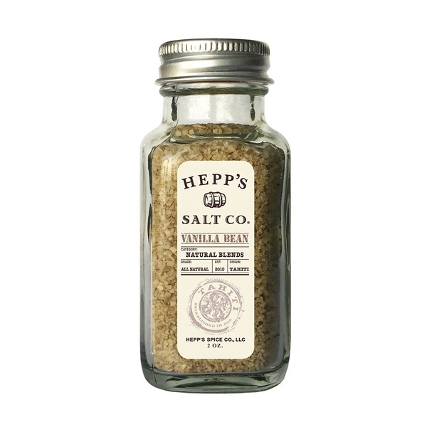 Hepp's Salt Co., Vanilla Bean Sea Salt 2oz.