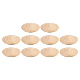 QUARKZMAN Holzlochstopfen, 20 Stück 50x45mm Holzknopf-Top-Stopfen Runde Kopf Hartholz Möbelstopfen Schraubenlochstopfen für Möbel Tische Stühle Schränke Bastelprojekte