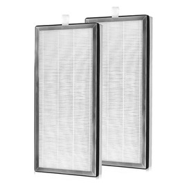 40 Replacement Filter for Allergens,Wildfire Smoke, Dust,Odors,Pollen,Pet Dander 3-in-1 with Pre-filter, H13 HEPA,and Activated Carbon for 99.7% Removal,2 Pack