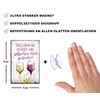 schilderkreis24 - Funny Wine Saying Magnet "Das Leben ist zu