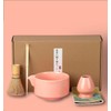 PANYIXUAN Matcha Set Pink, Japanese 5-Piece Matcha Tea Set with