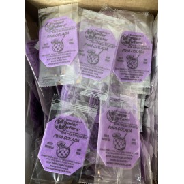 Wonder Wafers "Pina Colada " Individually Wrapped Car Air Freshener 15 Count