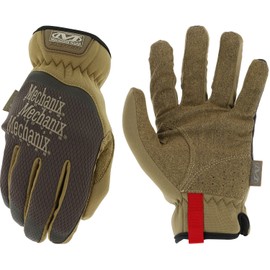 Mechanix Wear MFF-07-009 FastFit, Brown, M, Compatible with Touchscreens, EN388:3121XP EN13594 Passed, Washable