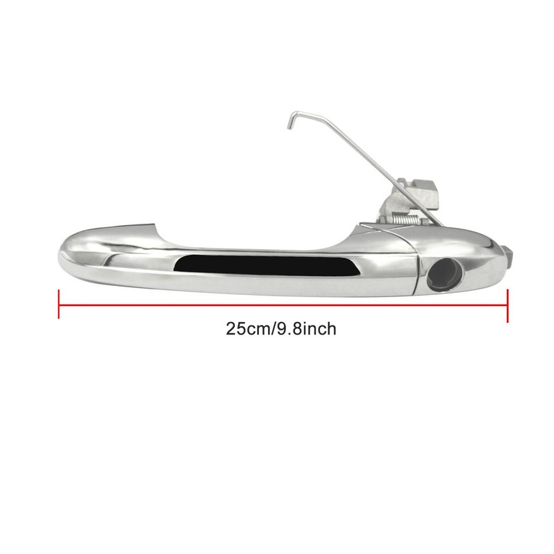 Fiat 500 Door Handle, Left-Hand Drive Side Exterior Outer Door