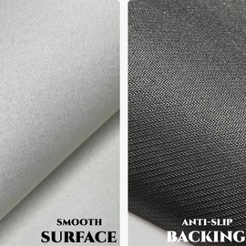 Printing Window Sill Protector, Narrow Window Sill Pad from Dog Cat Scratching, Easy Cut Thin Absorbent Mat for Window Seat (Black-Tiling, 6''X59'')