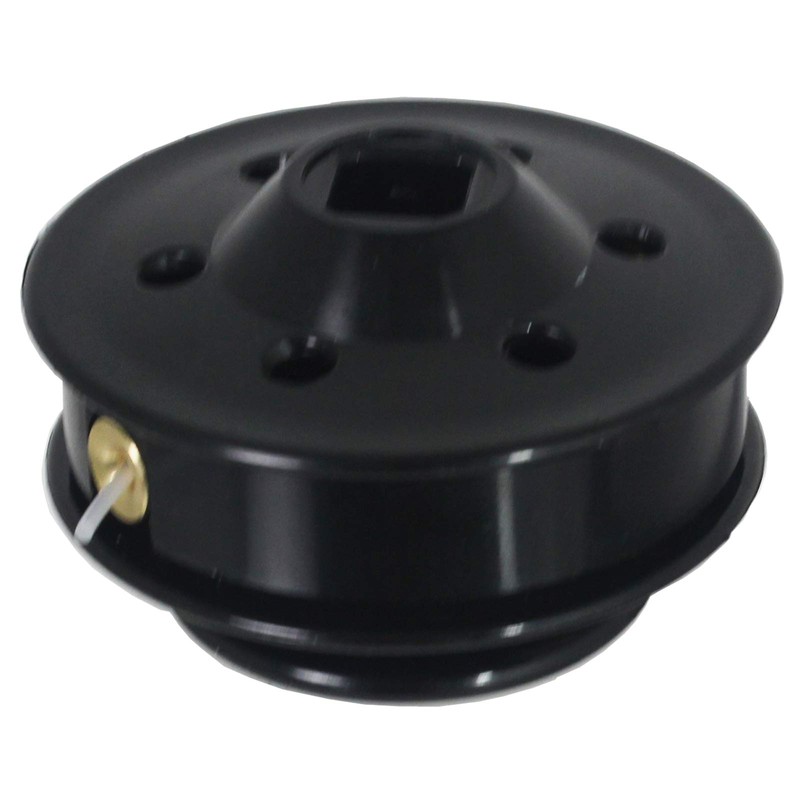 SPARES2GO Universal Dual 2 Line Manual Feed Head for Brushcutter