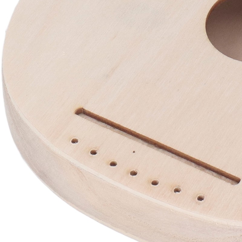 Lyre Harp 7 Strings DIY Kit Basswood Instrument with Tuning