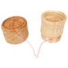 CCcollections Traditional Handmade Bamboo Sticky Rice Basket - Eco Friendly