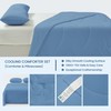 HOMTEC Cooling Comforter Queen Size, Summer Cooling Blanket for Hot