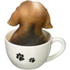Toyo Sekisu Dog Ornament (Beagle) 14082, Brown, Approx. 5.1 x