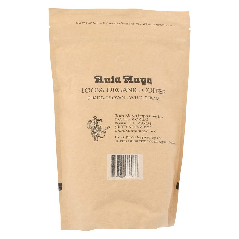 RUTA MAYA COFFEE Organic Medium Roast, 12 OZ