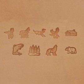 SLC 3D Wildlife Stamping Tool Set, 9 Piece