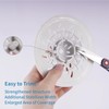 HUROYAMA Hair Catcher, Clogged drains, Messy Cleaning, Soft Silicone, Tool-Free