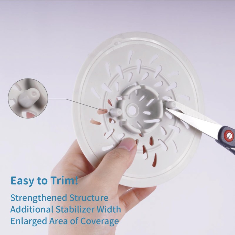 HUROYAMA Hair Catcher, Clogged drains, Messy Cleaning, Soft Silicone, Tool-Free